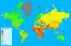 Mapa pokazująca poziom szczęśliwości na świecie